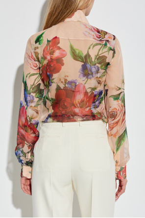 Dolce & Gabbana Jedwabna koszula