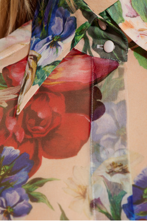 Dolce & Gabbana Jedwabna koszula