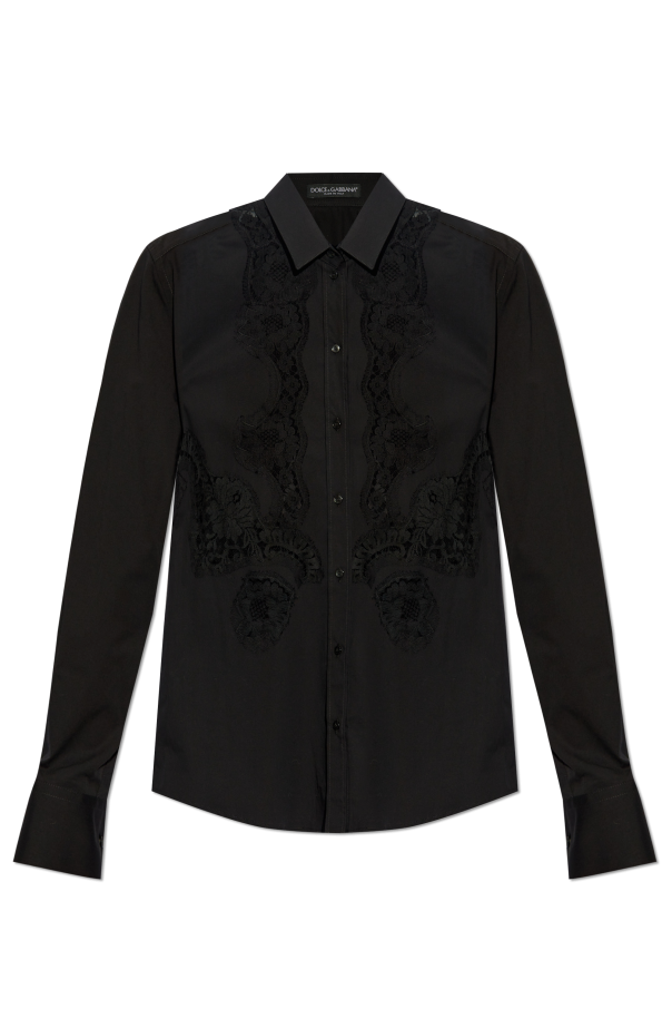 Shirt with lace od Dolce & Gabbana