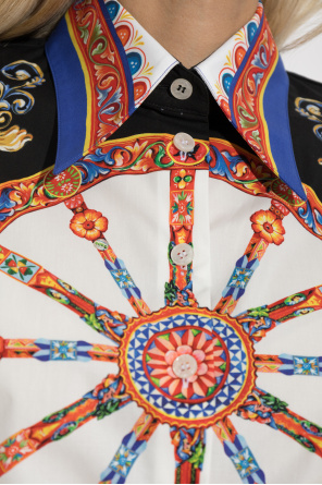 Dolce & Gabbana Shirt with 'Carretto' print