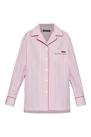 Shirt with stripe pattern
