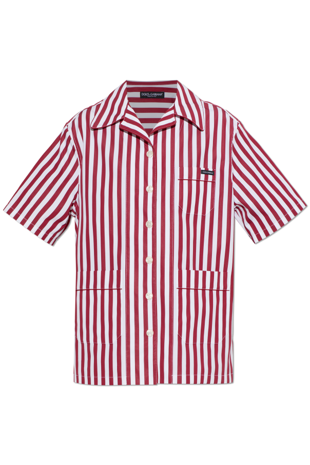 Shirt with striped pattern od Dolce & Gabbana