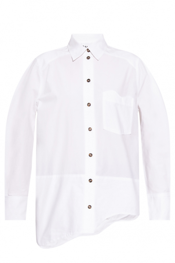 Ganni Shirt with chest pocket