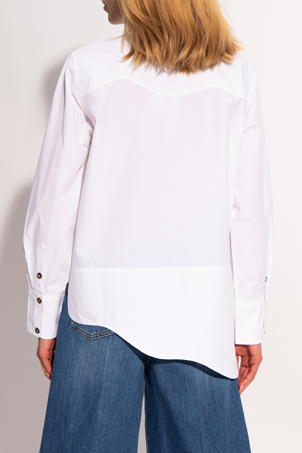 Ganni Shirt with chest pocket