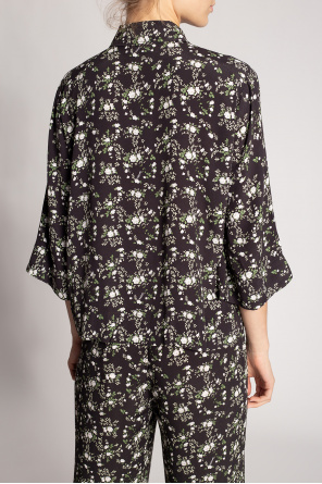 Ganni Top with floral print