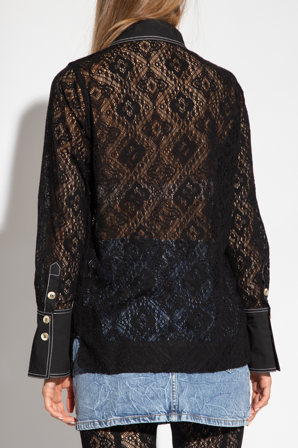 Ganni Lace shirt