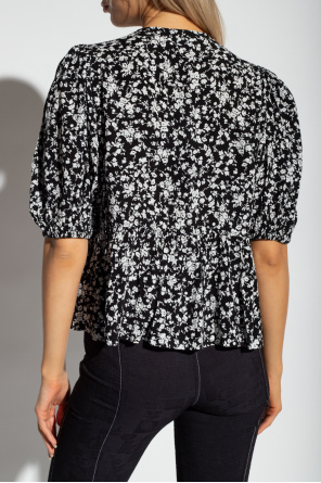 Ganni Floral top