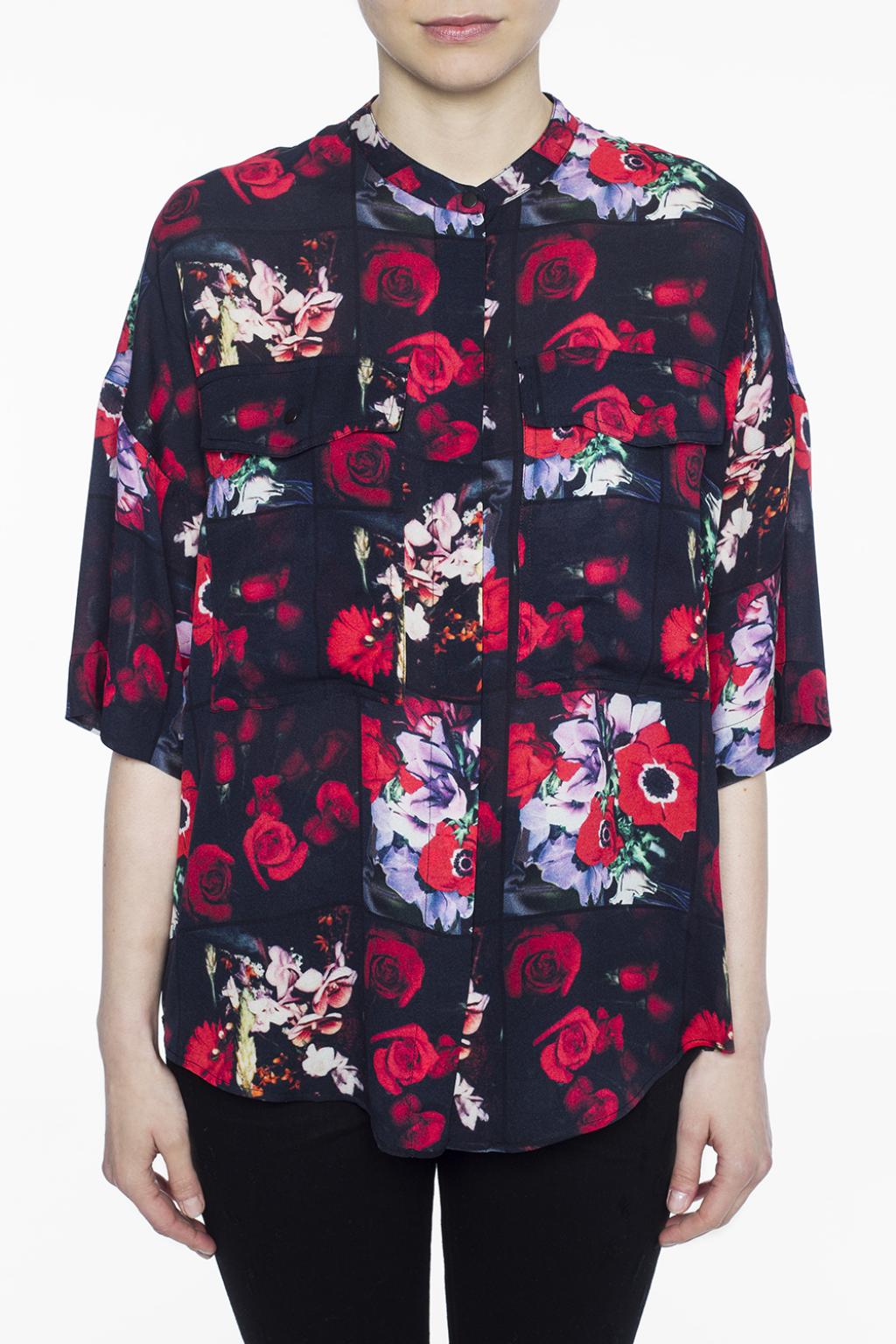 kenzo flower shirt