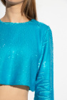 Ganni Sequin top