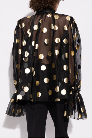 Dolce & Gabbana Polka dot patterned shirt