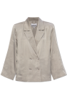 Ganni Satin blazer