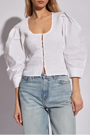 Ganni Cropped top