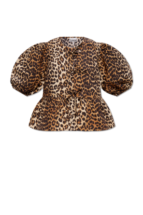 Shirt with animal motif