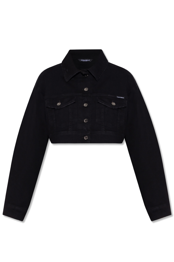 Dolce & Gabbana Cropped denim jacket