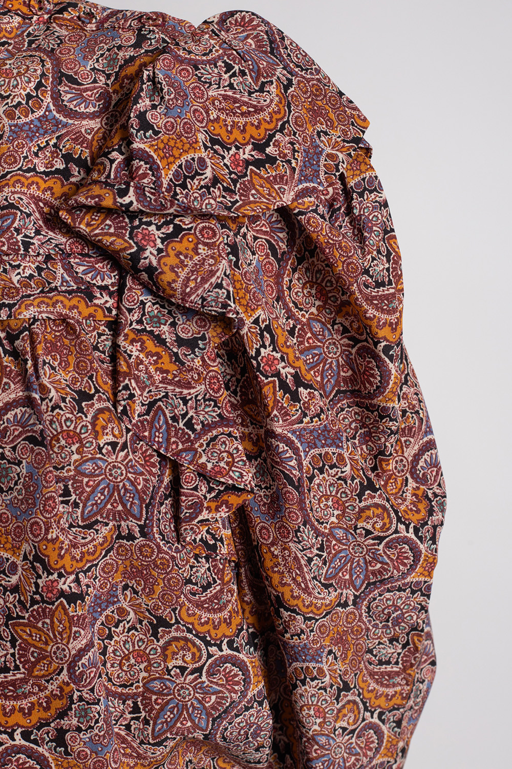 Ulla Johnson Silk top with floral motif