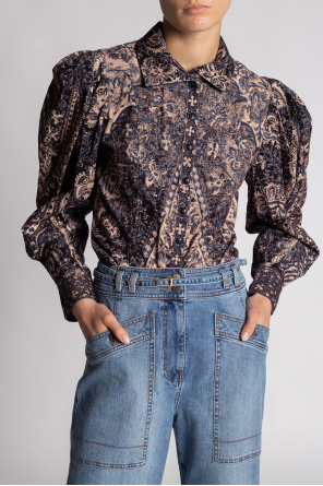 Ulla Johnson Printed corduroy shirt