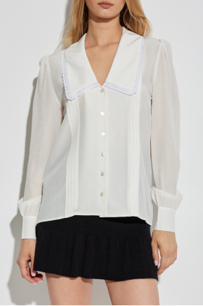 Alessandra Rich Jedwabna koszula