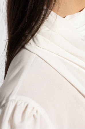 Alessandra Rich Top de seda