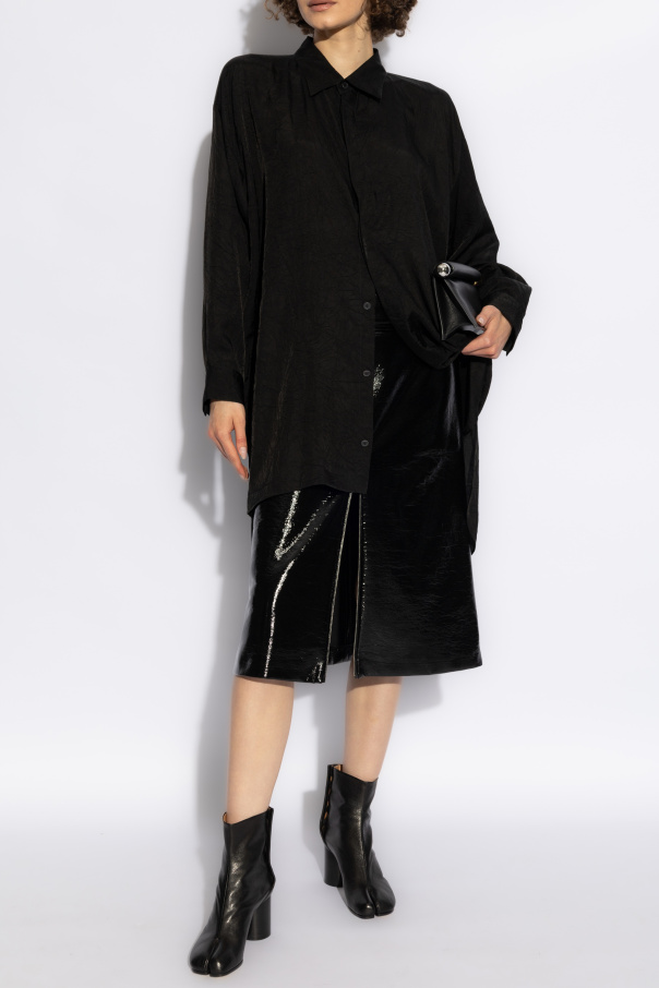 Yohji Yamamoto Crinkled Effect Shirt