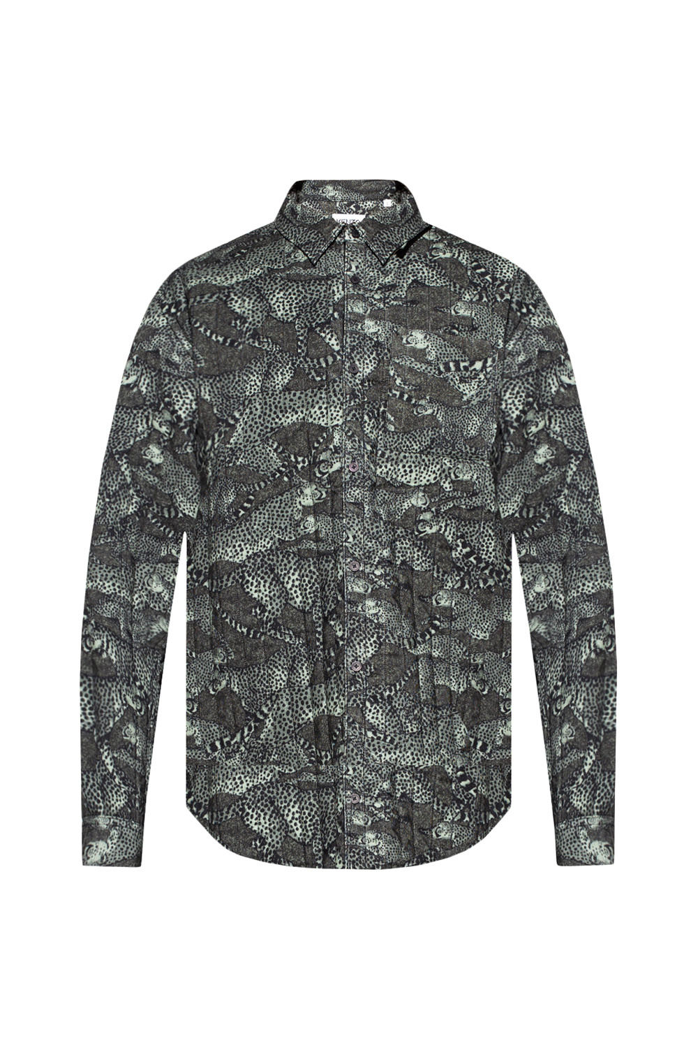 Kenzo Patterned closure shirt