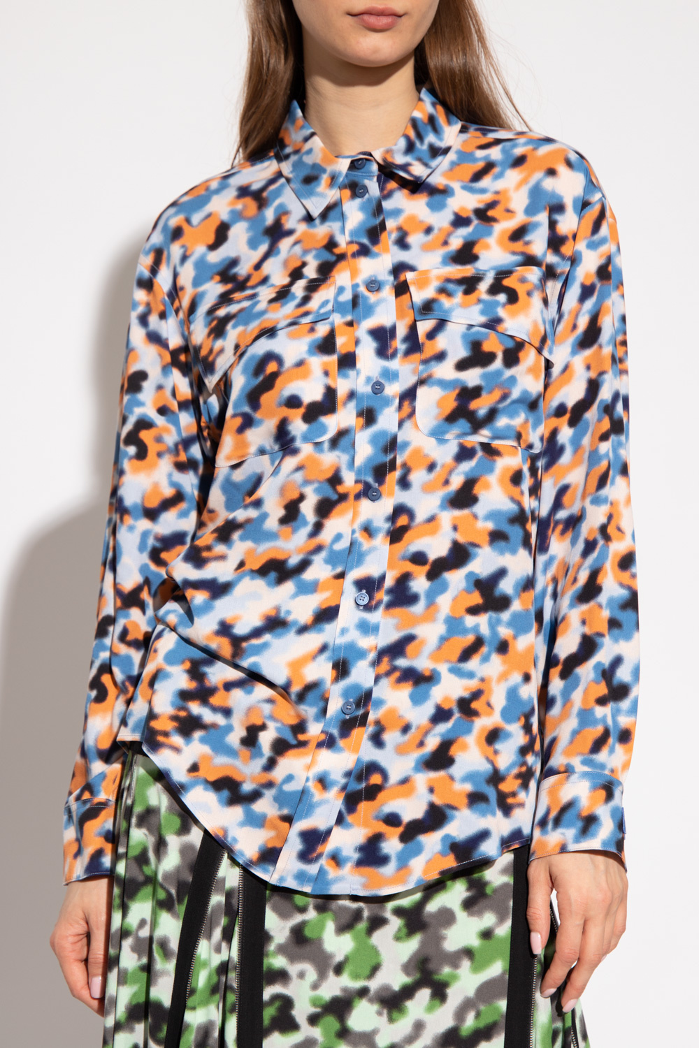 Kenzo Patched shirt