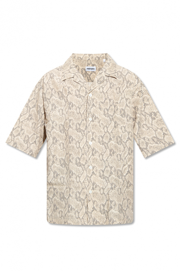 Kenzo Patterned Fighters shirt
