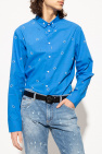 Kenzo polka dot paneled shirt