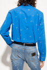 Kenzo polka dot paneled shirt