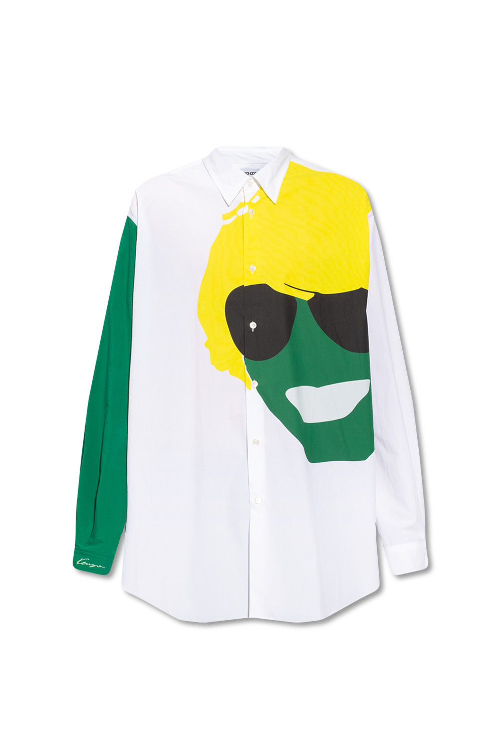 Kenzo Tickle shirt with ‘KENZO Tribute’ print