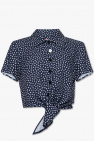 Kenzo shirt curtas with floral motif