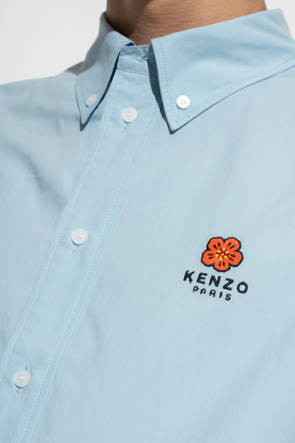 Kenzo Leaf shirt with logo
