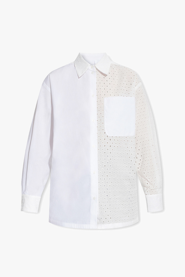 Kenzo bras Shirt with openwork pattern