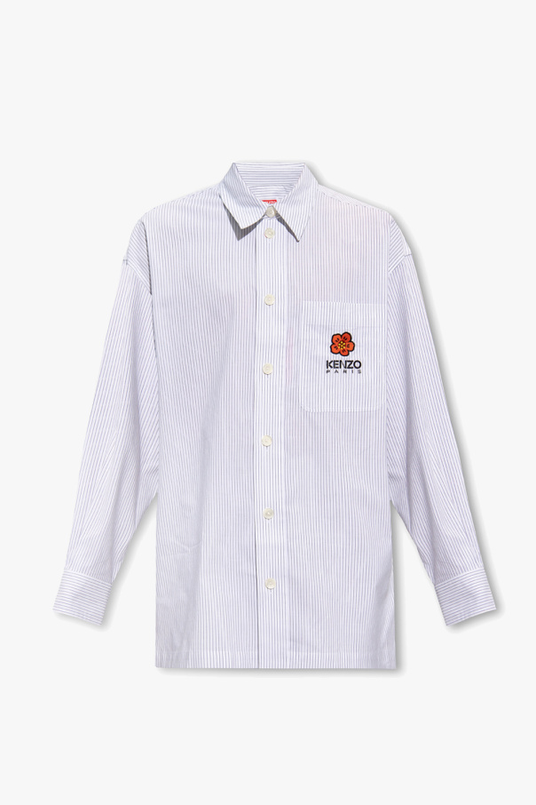 Kenzo bleached-finish Shirt with logo