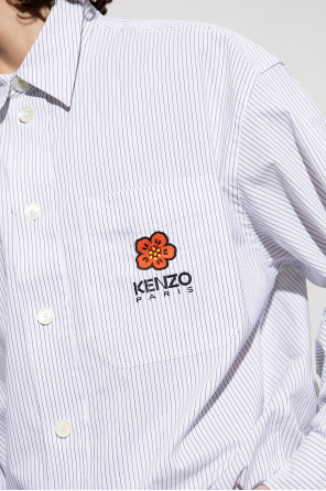Kenzo bleached-finish Shirt with logo
