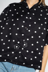Kenzo BLACK Shirt with polka dots