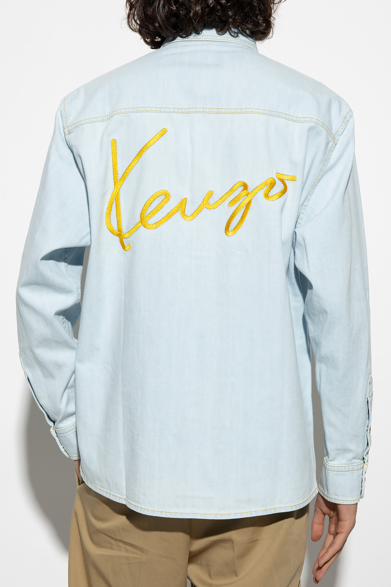 Kenzo Denim shirt with lettering