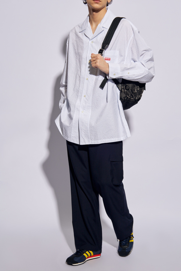 Kenzo Koszula ze wzorem w pasy