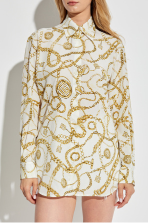 Balmain Silk shirt with print