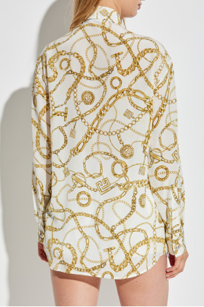 Balmain Silk shirt with print