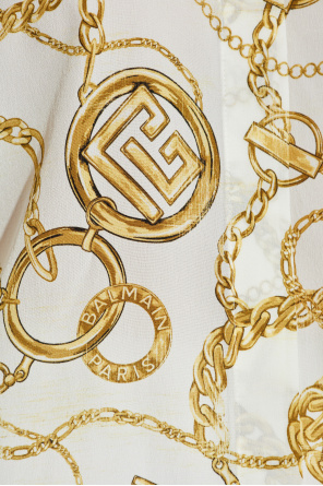 Balmain Silk shirt with print