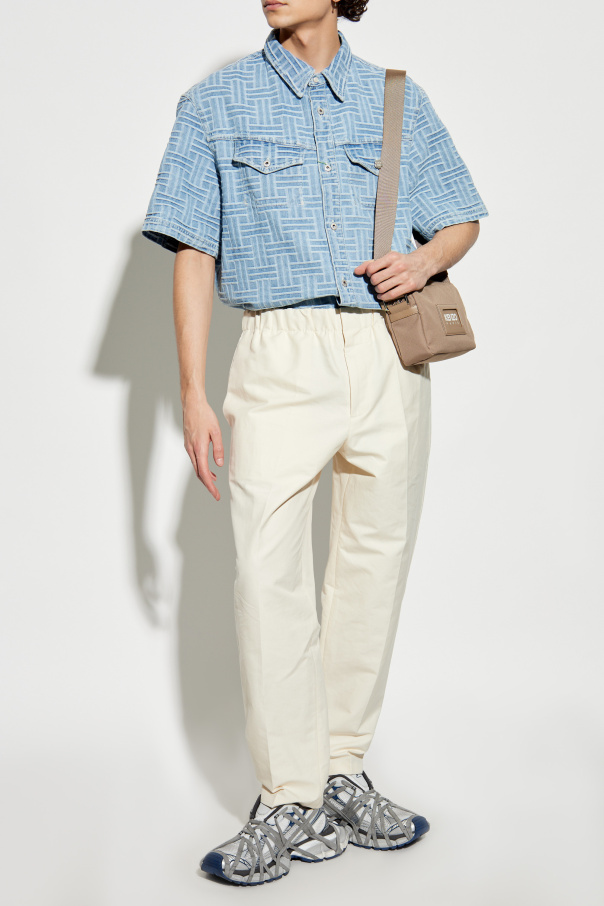Kenzo Denim shirt with short sleeves