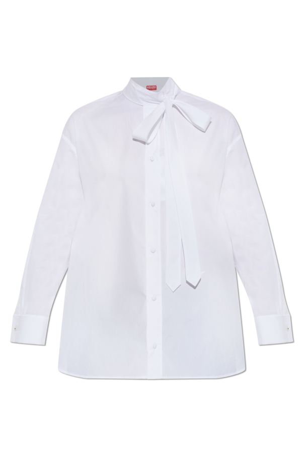 Shirt with decorative tie od Kenzo