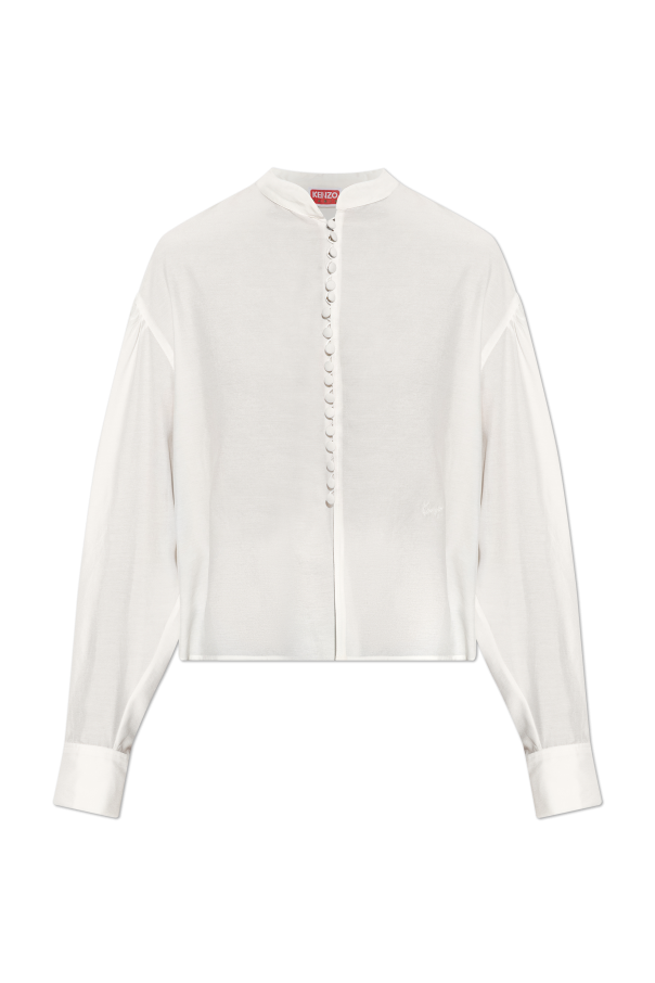 Shirt with a stand-up collar od Kenzo