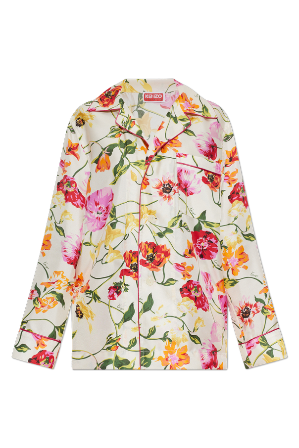 Silk shirt with pocket od Kenzo