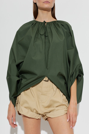 Kenzo Top de algodón con logo bordado