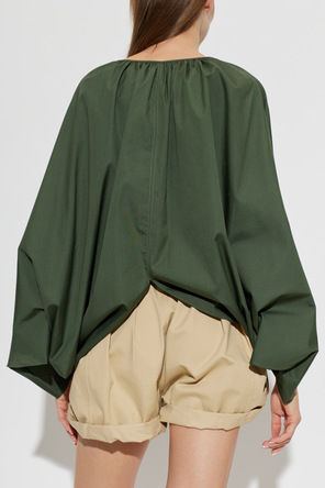 Kenzo Top de algodón con logo bordado