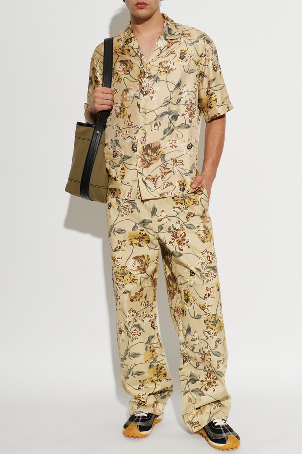 Kenzo Silk short-sleeved shirt