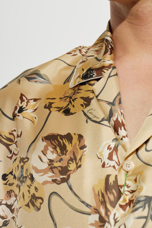 Kenzo Silk short-sleeved shirt