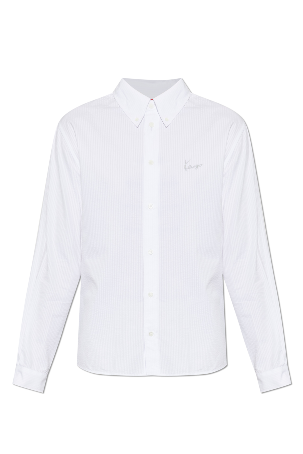 Shirt with embroidered logo od Kenzo