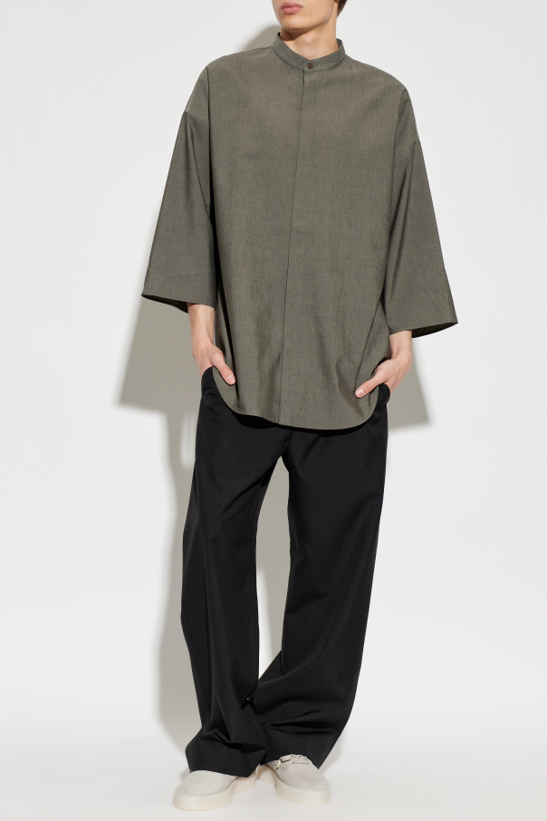 Fear Of God Shirt with a stand-up collar
